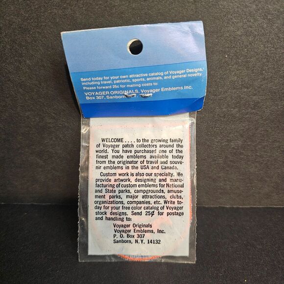 New Phoenix Arizona Souvenir Patch, Vintage 1980s Travel Patch from Voyager - Picture 2 of 3